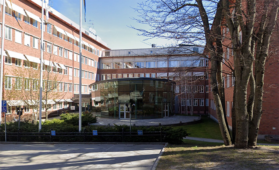 Folkhälsomyndigheten, Nobels väg 18, Solna. Foto: Google Maps