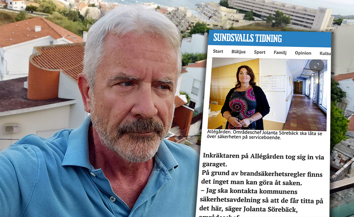 Jan Norberg (selfie) och Jolanta Sörebäck (skärmdump från ST.nu)