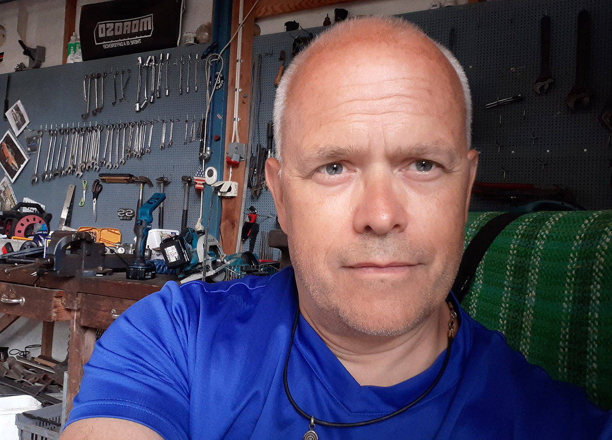 Torbjörn Sassersson, 23 juli 2021 - selfie