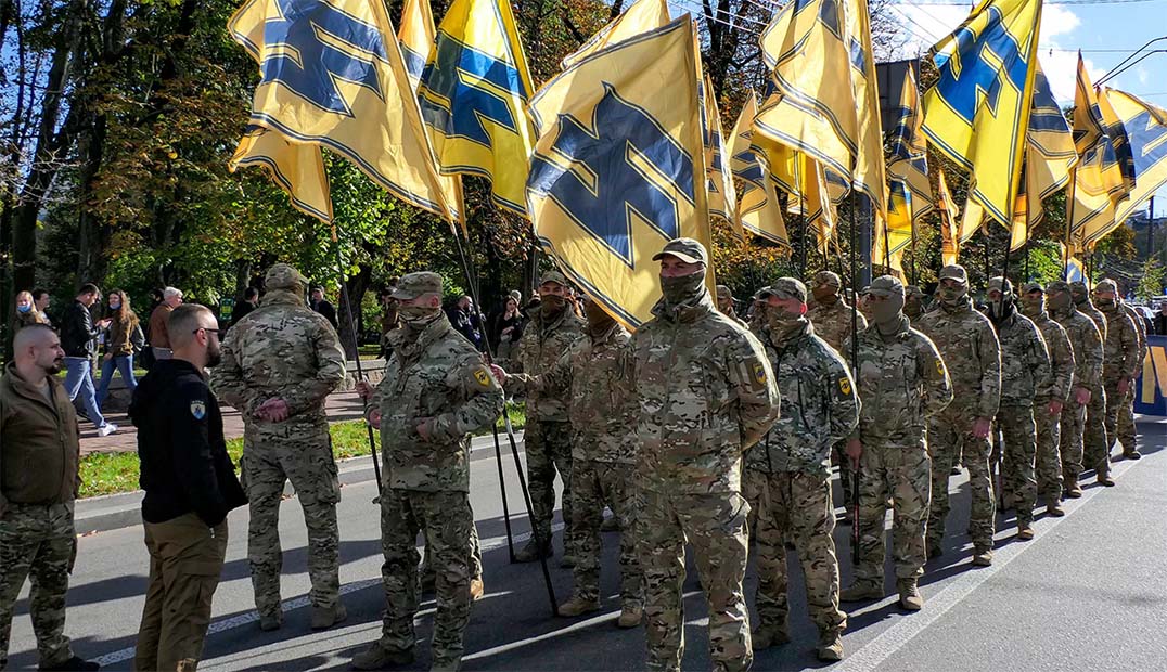 Nazister i Ukraina. Foto och licens: Shutterstock.com