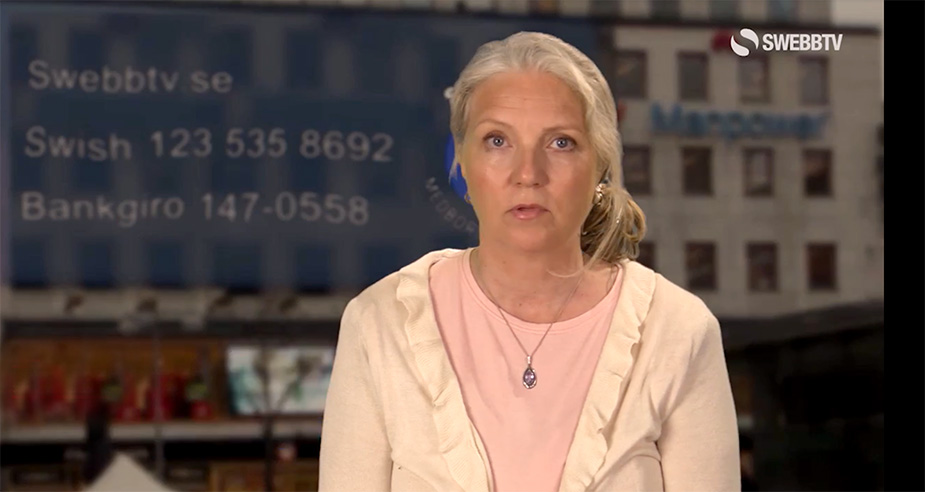 Anita Bååth. Foto: SwebbTV