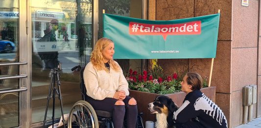 Charmienne Gyllenswärd. Foto: Sandra Wigren, #talaomdet