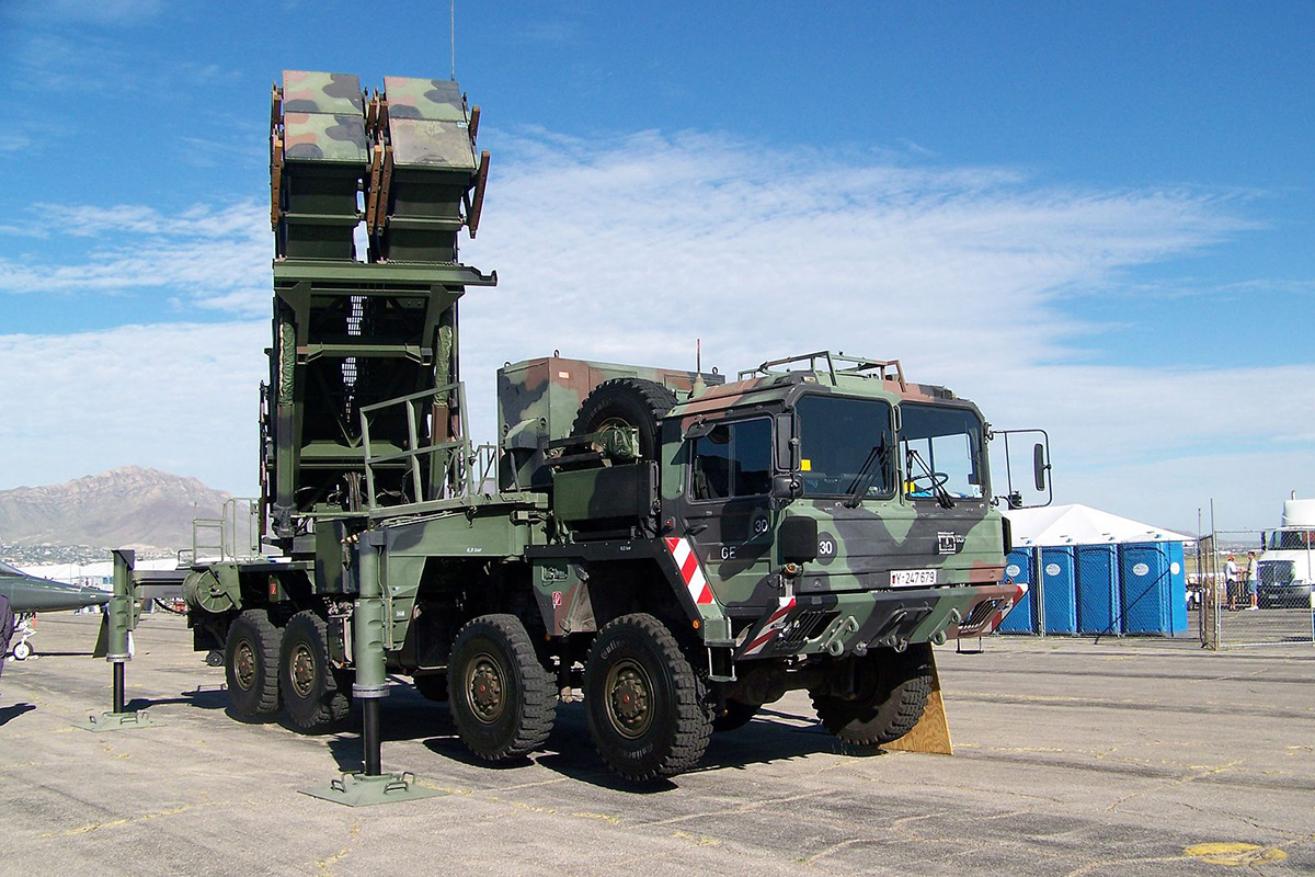 Patriot missile launcher. Foto: Mark Holloway. Licens: CC BY 2.0