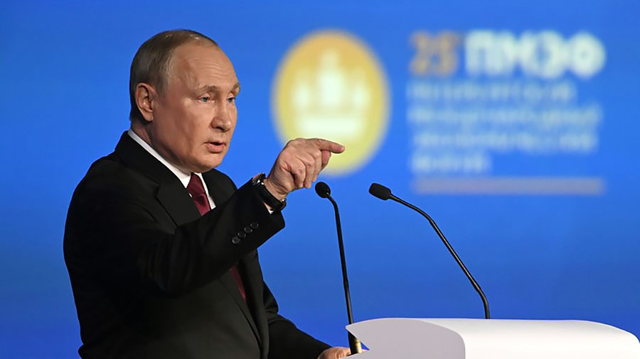 Vladimir Putin. Foto: Pavel Bednyakov för Sputniknews.com