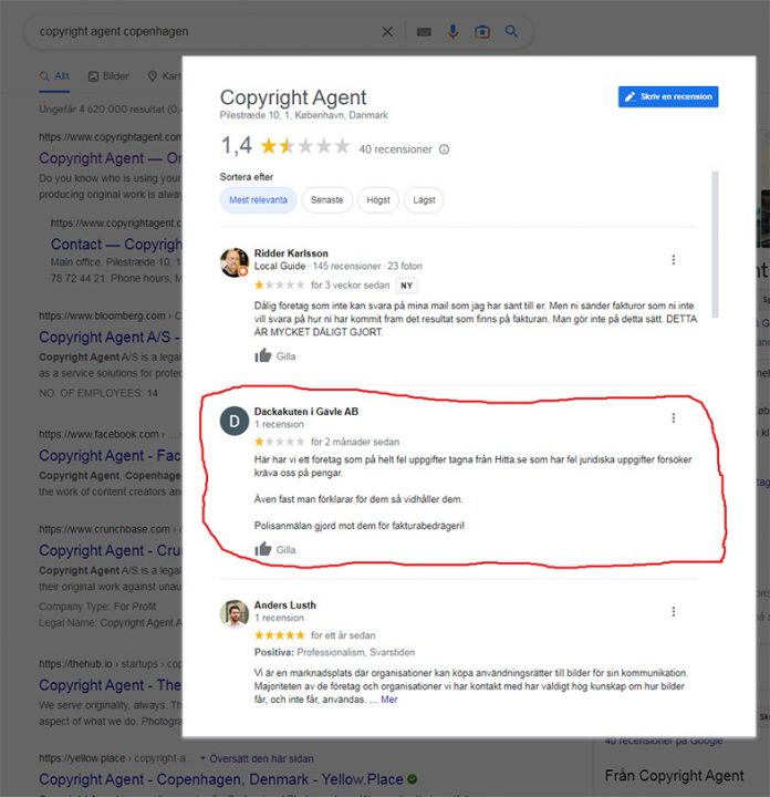 Så här kan du hantera Copyright Agent och Copytrack när de kräver dig ...