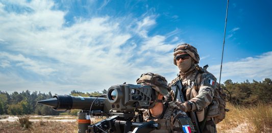 Franska NATO-soldater under övningen Ramstein Legacy 22 med 17 partnerländer i Estland, Lettland, Litauen och Polen den 6-10 juni 2022. Foto: NATO.int