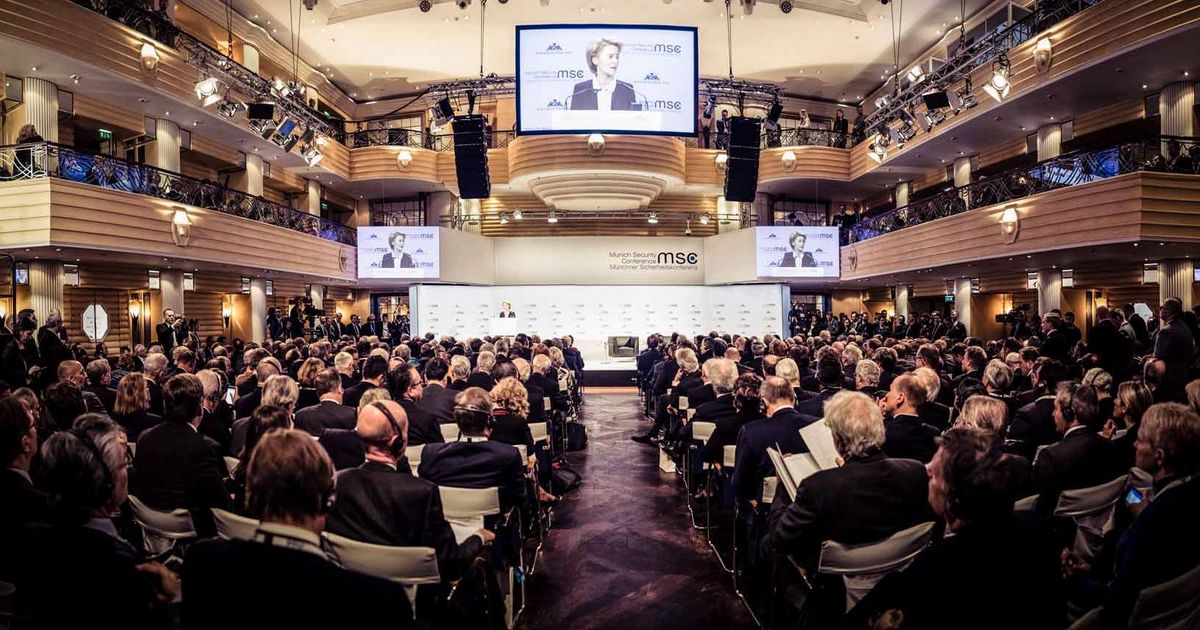 Den internationella säkerhetskonferensen i München, 17-19 februari 2023. Foto: Securityconference.org