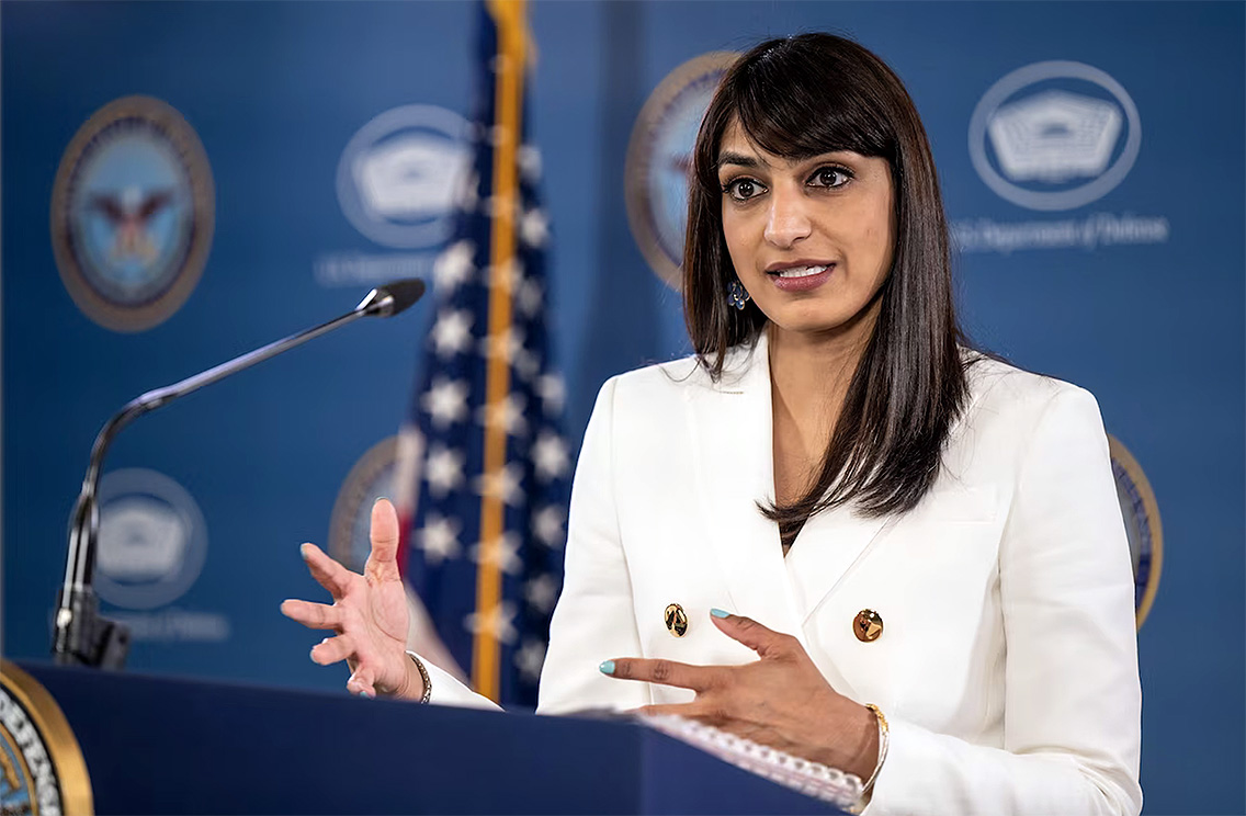Sabrina Singh (Deputy Pentagon Press Secretary)