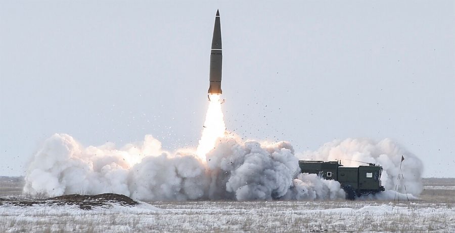 Russia's Iskander, a short-range ballistic missile.