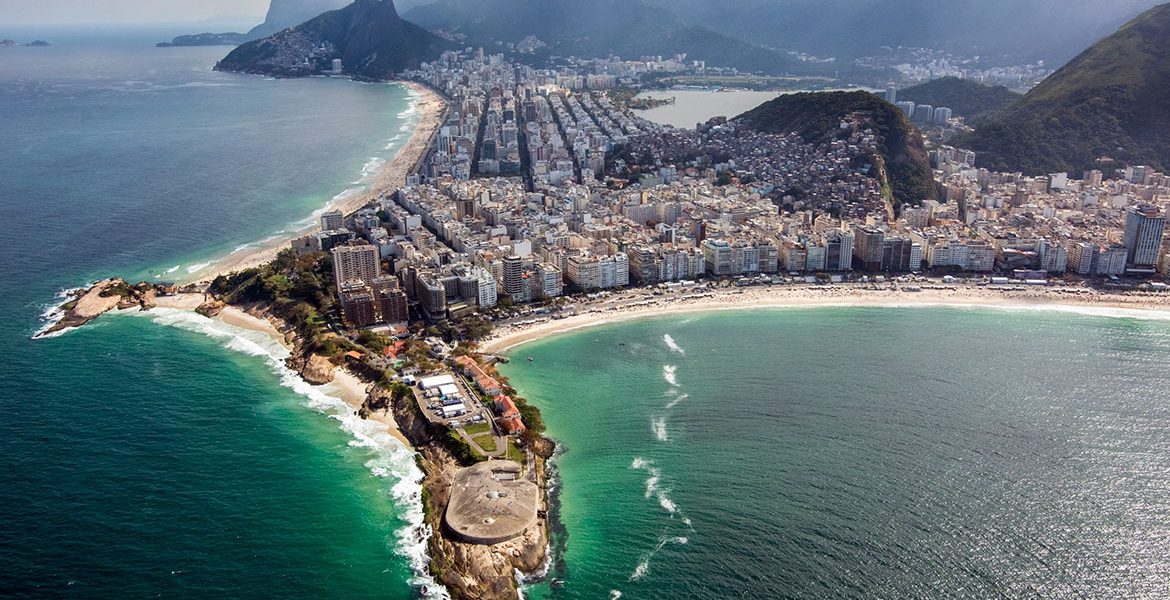 Forte de Copacabana, Rio de Janeiro. Foto: Gabriel Heusi, Brasil2016.gov.br. Licens: CC BY 3.0 br