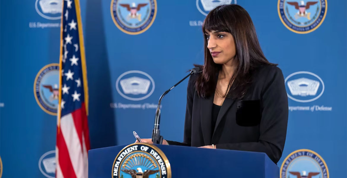 Sabrina Singh (Deputy Pentagon Press Secretary).