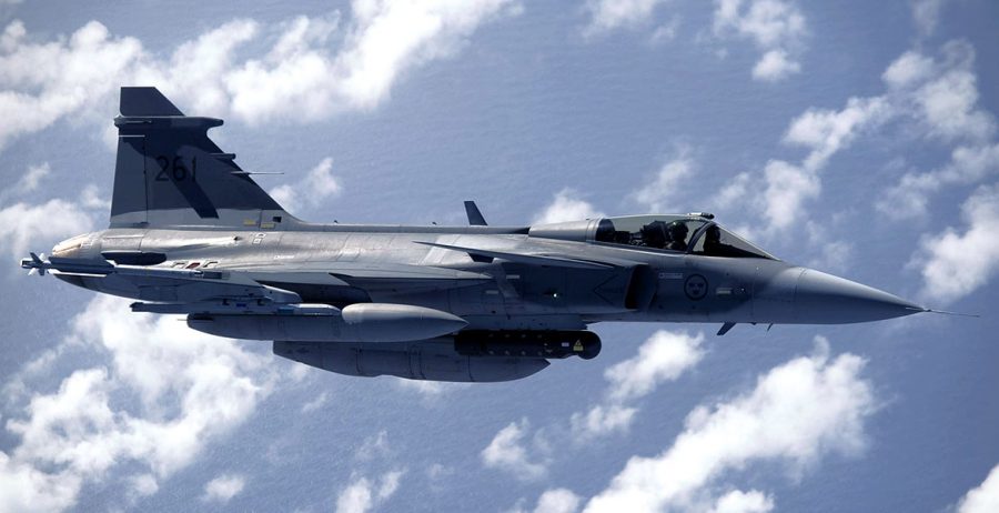 JAS 39 Gripen C/D. Foto: Johan Lundahl, Försvarsmakten
