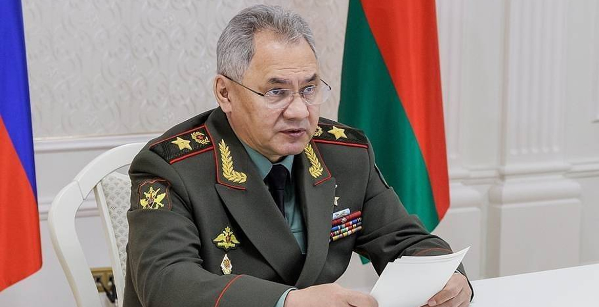 Rysslands försvarsminister Sergej Shoigu
