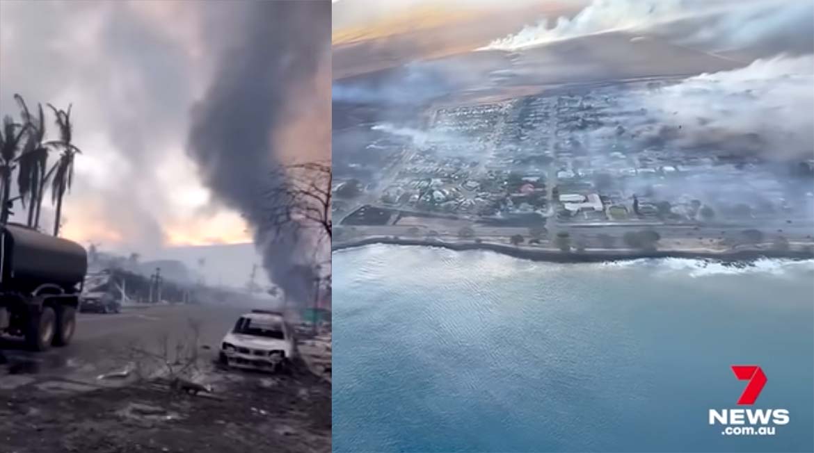 Bränder på Maui, Hawaii, 9-10 aug 2023