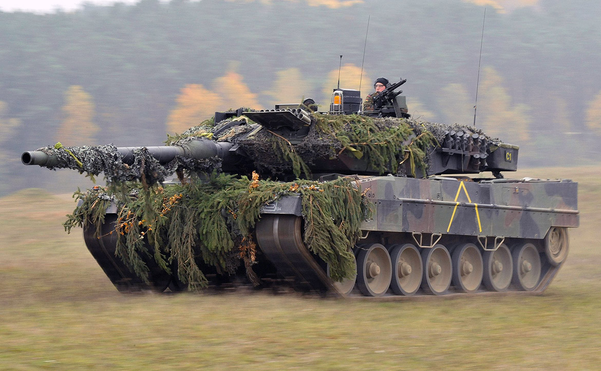 German Leopard 2A6