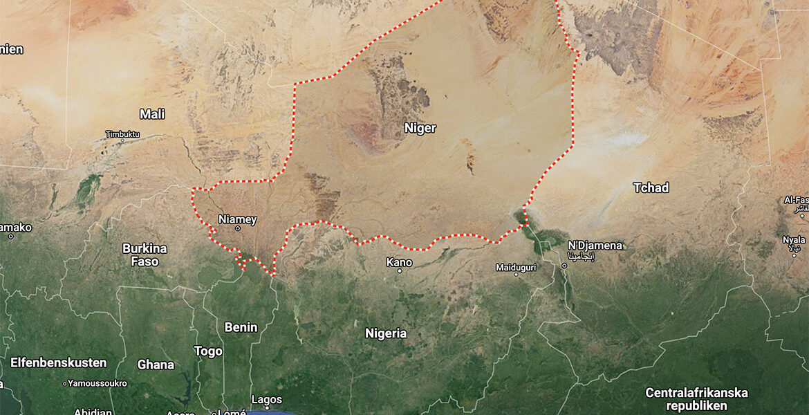 Niger, Google Maps
