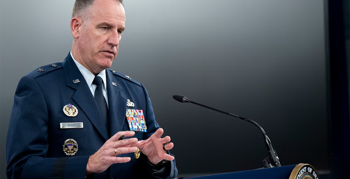 Pentagon Press Secretary Air Force Brigade General Patrick S. Ryder
