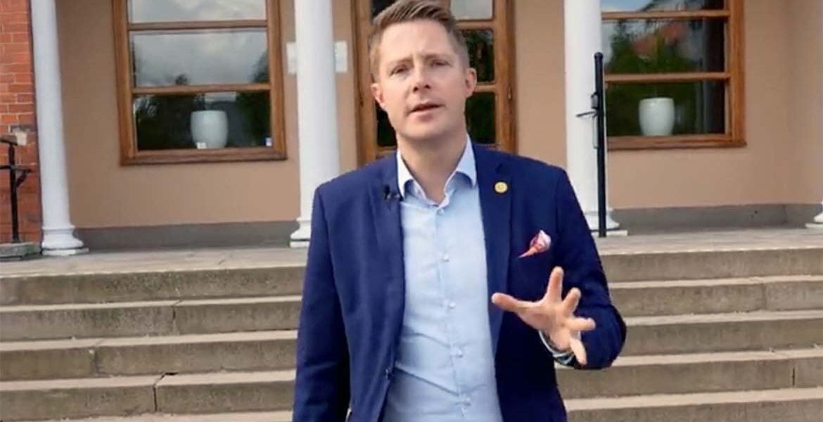 Sverigedemokrat Johan Nissinen, eget verk