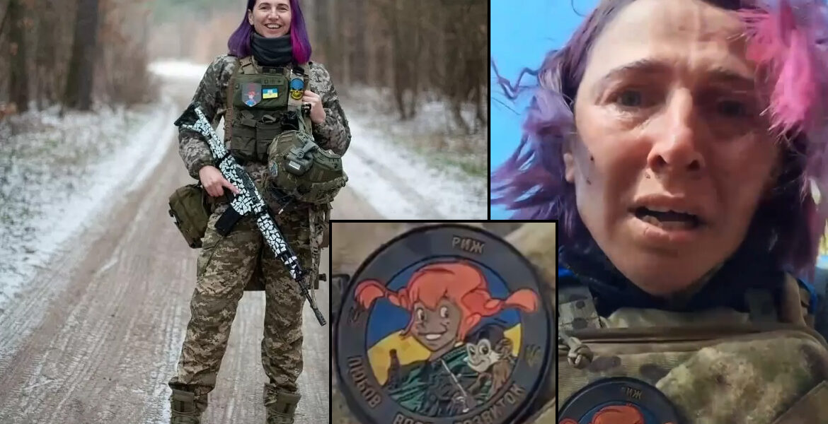 Soldaten Olena "Ryzh" alias Pippi Långstrump ångrar sitt deltagande i ukrainakriget