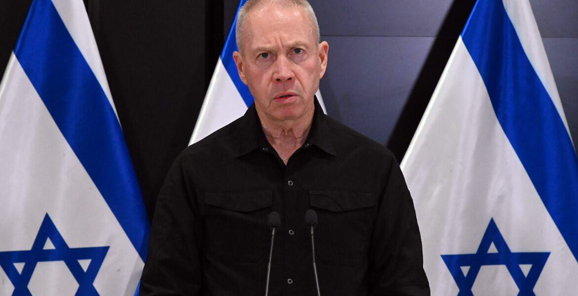Israels försvarsminister Yoav Gallant