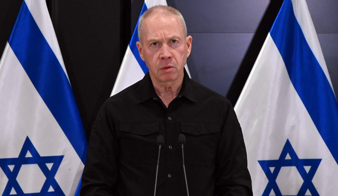 Israels försvarsminister Yoav Gallant