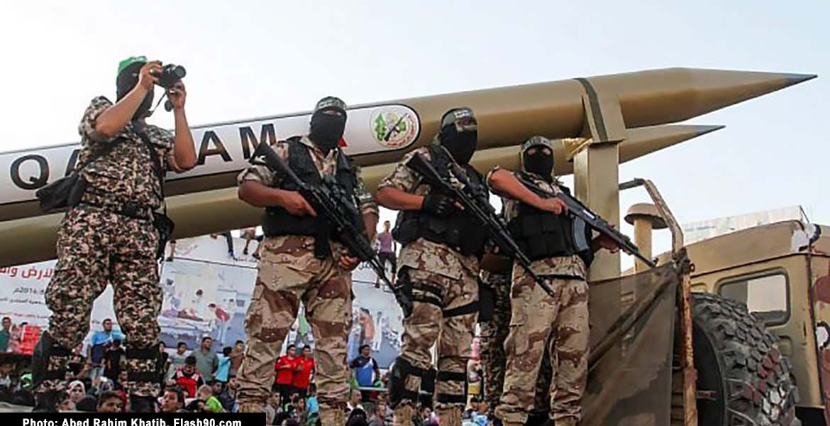 Palestinska medlemmar av al-Qassam-brigaderna