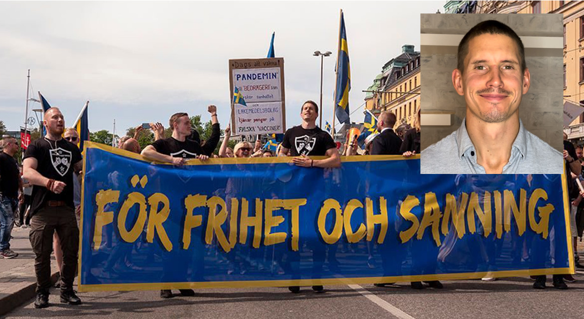 Frihetsmanifestation den 11:e november med Pierre Tinderfjäll