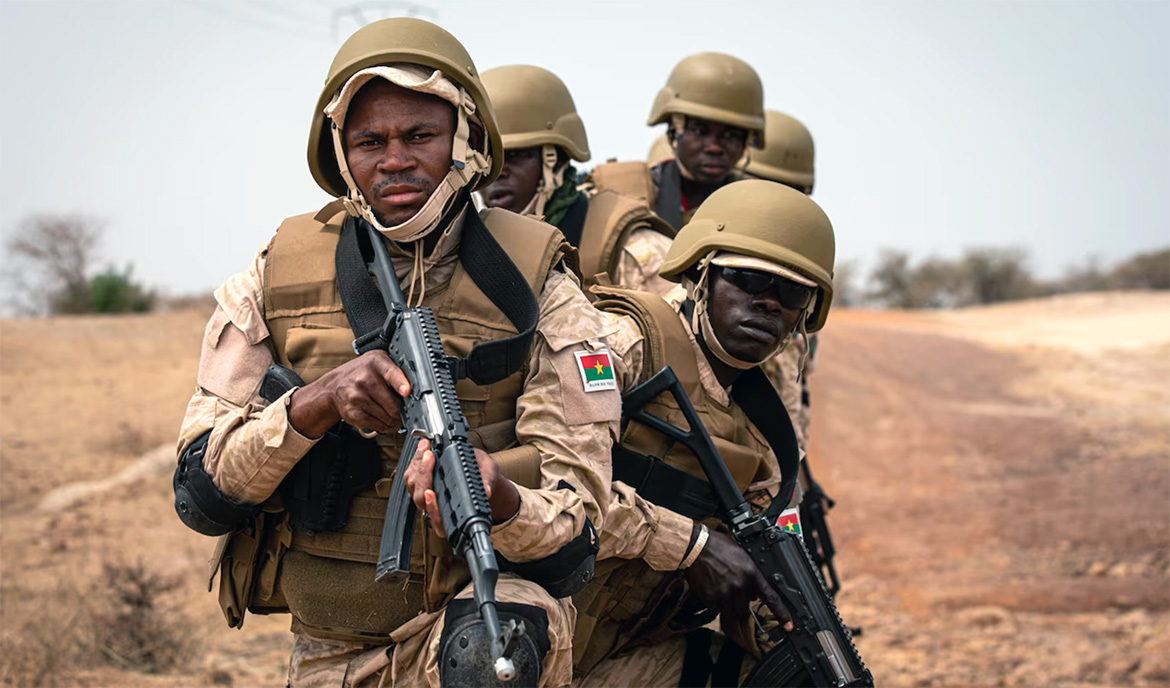 Burkina Faso forces train in Thies, Senegal, with U.S., ally and partner support, Feb. 16, 2020 three years before Burkina Faso joined the Russians. Photo: Army Sgt. Steven Lewis