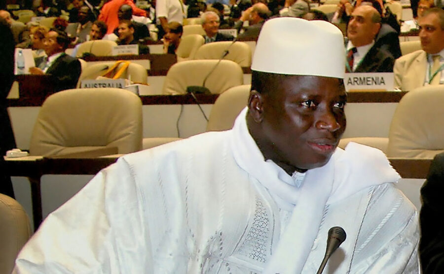 Gambias tidigare president Yahya Jammeh