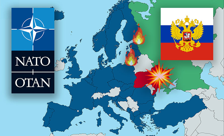 NATO vs Ryssland 2024