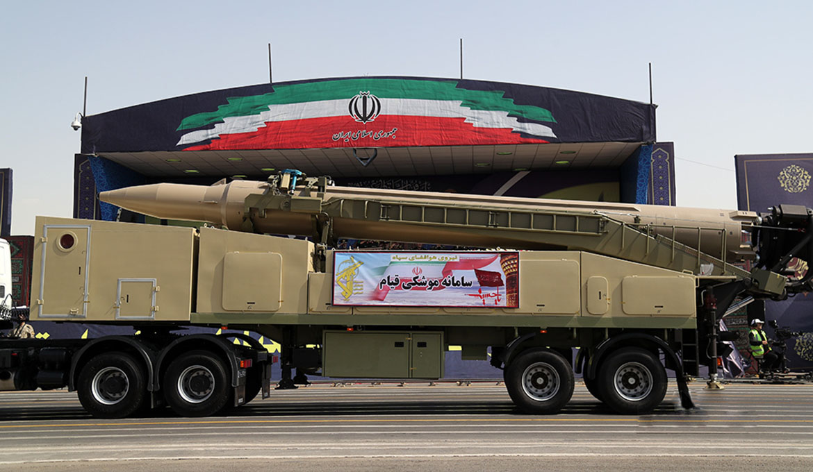 Iransk Qiam-missil. Foto: Student News Agency, CC BY 4.0
