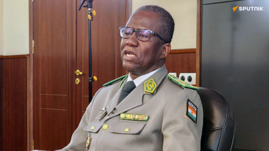 Niger's Defense Minister General Salifu Modi