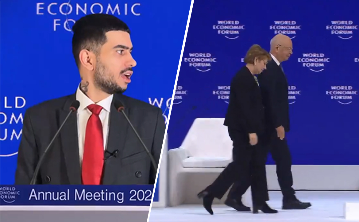 Kupp på WEF i Davos, 2024