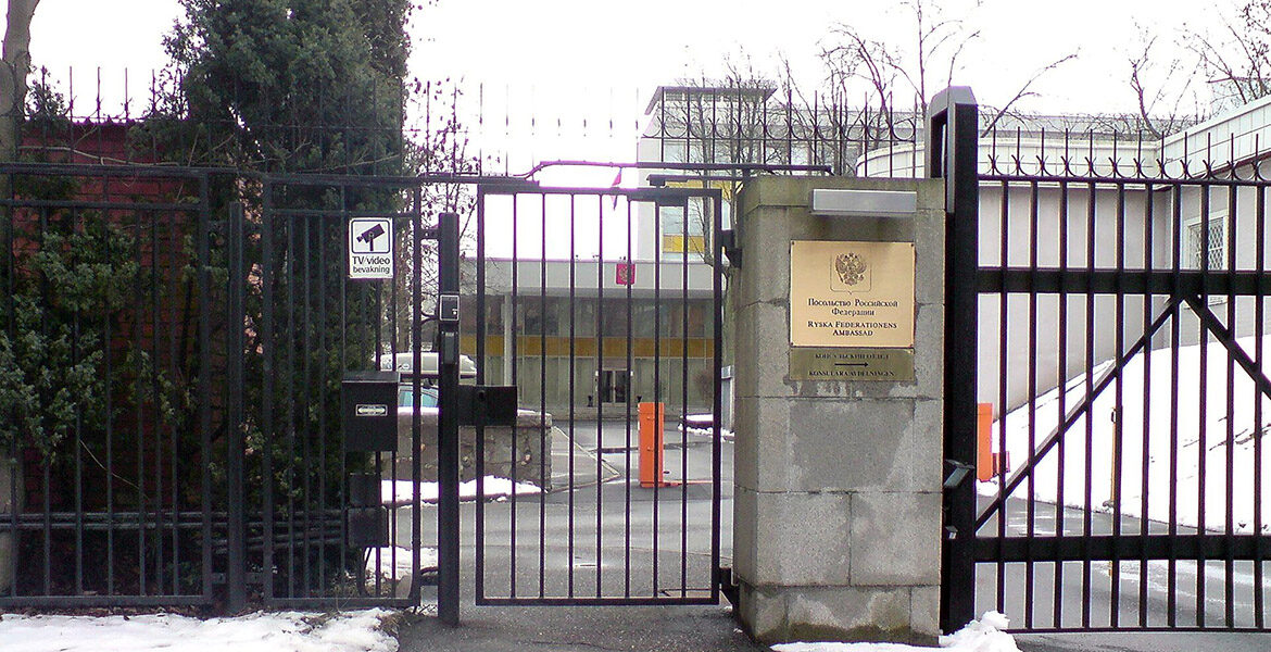 Ryska ambassaden, Stockholm.