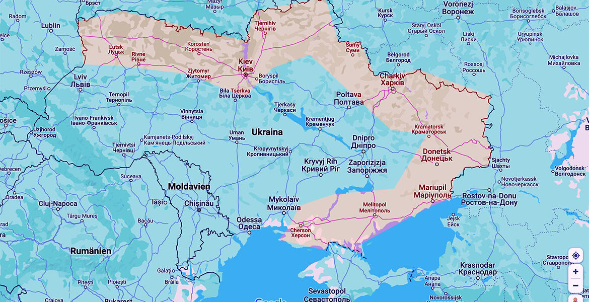 Ryssland vill skapa en skyddszon i Ukraina för att kunna stoppa att Ukraina angriper Ryssland med Västvapen.