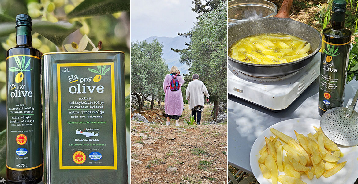 Genuin olivolja från Happy Olive
