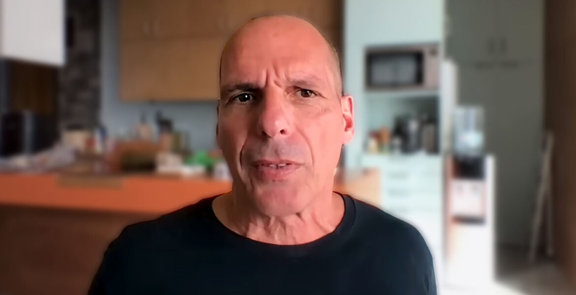 Yanis Varoufakis, 12 April 2024. Own work. Retousche: NewsVoice