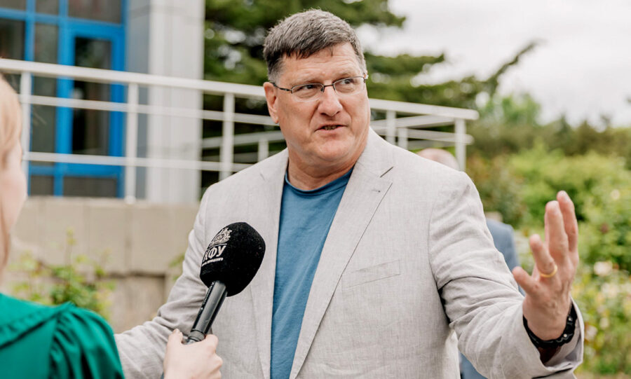 Scott Ritter, Simferopol, Krim, 2023