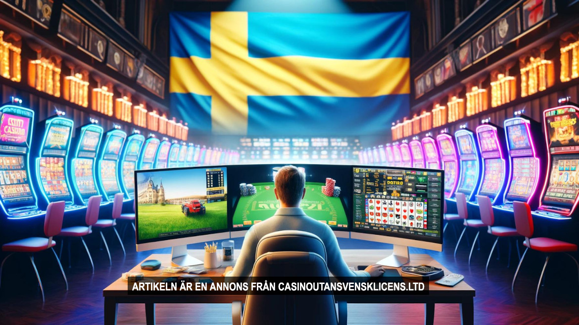 Svenskarnas spelvanor, casino utan svensk licens Foto: AI