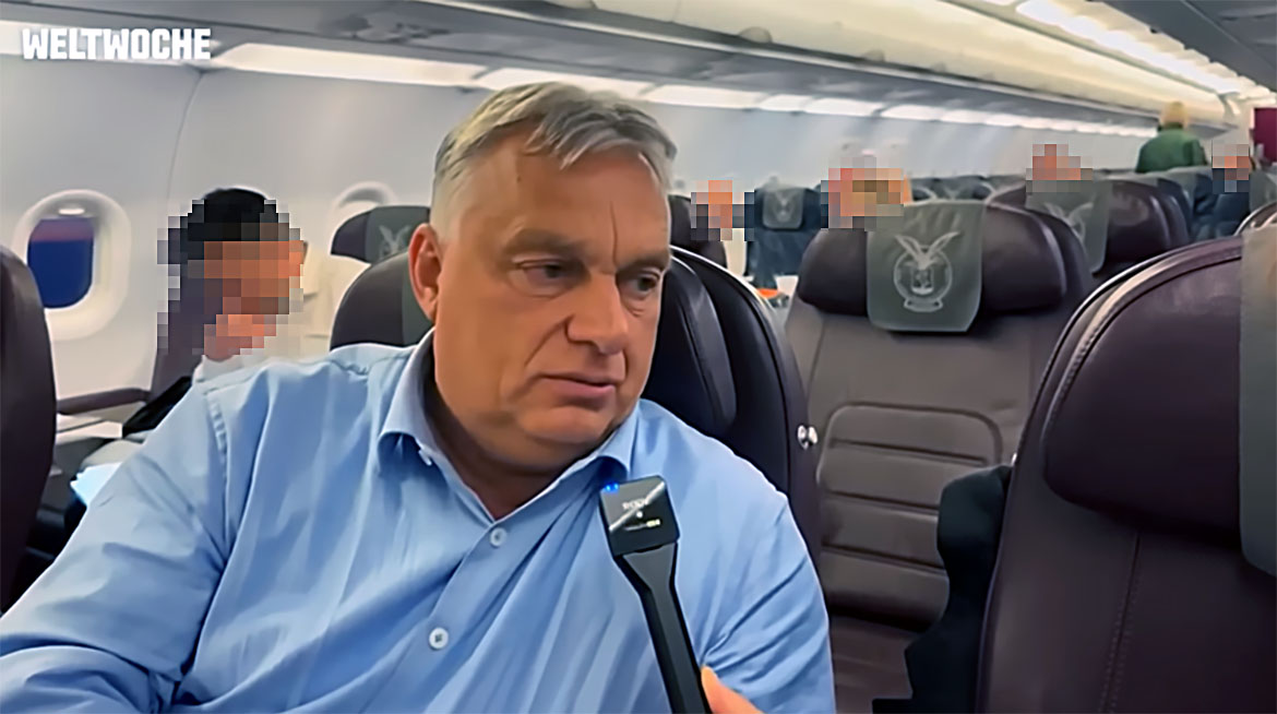 Viktor Orban intervjuas av Die Weltwoche