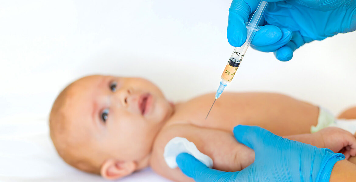 Vaccination, bebis, barnvaccin.