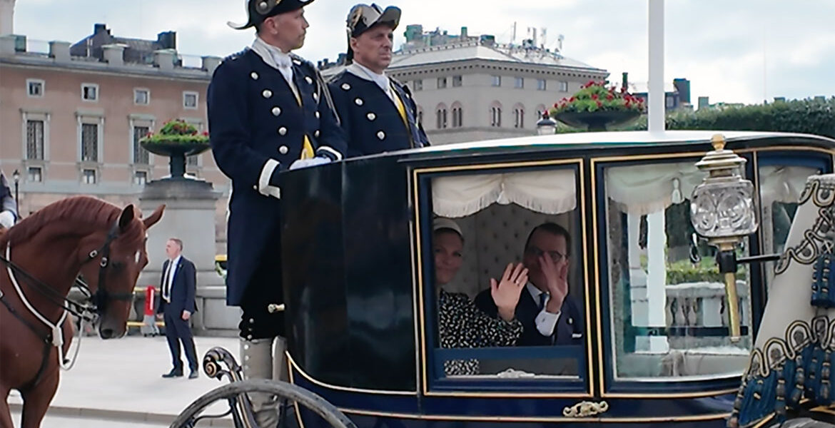 Kronprinsessan Victoria och prins Daniel, 10 september 2024. Foto: Torbjörn Sassersson