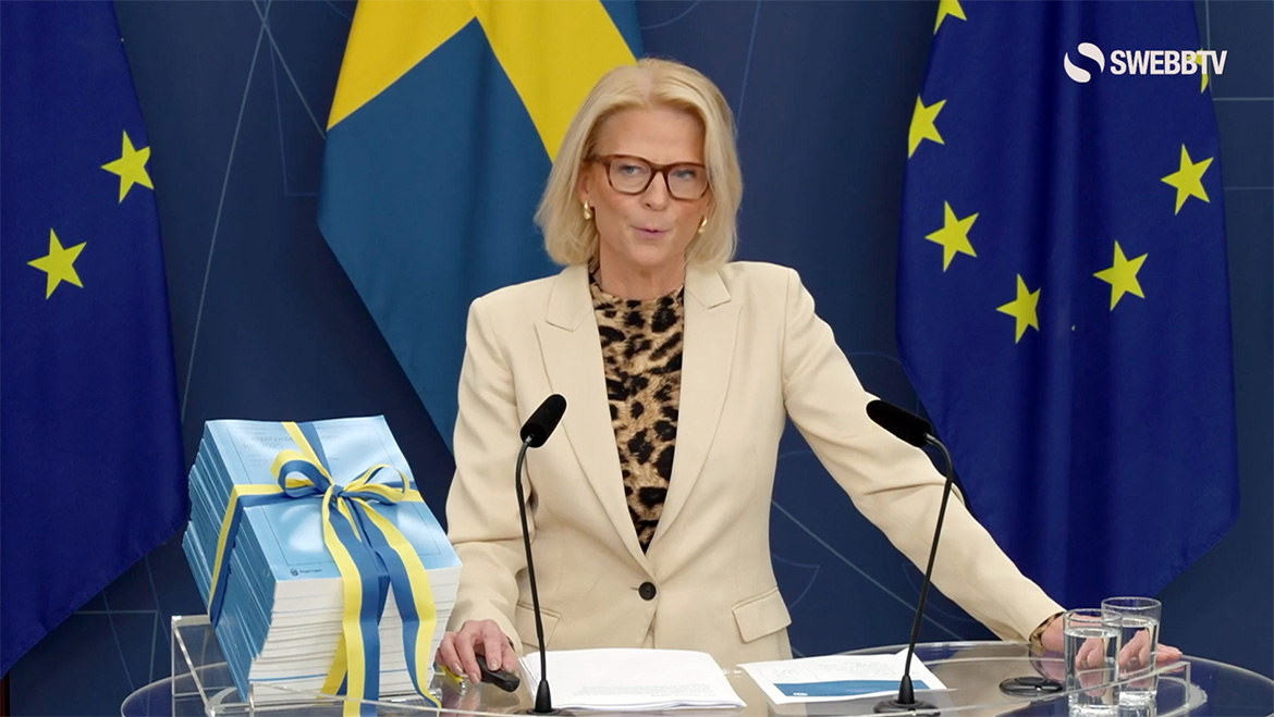 Finansminister Elisabeth Svantesson