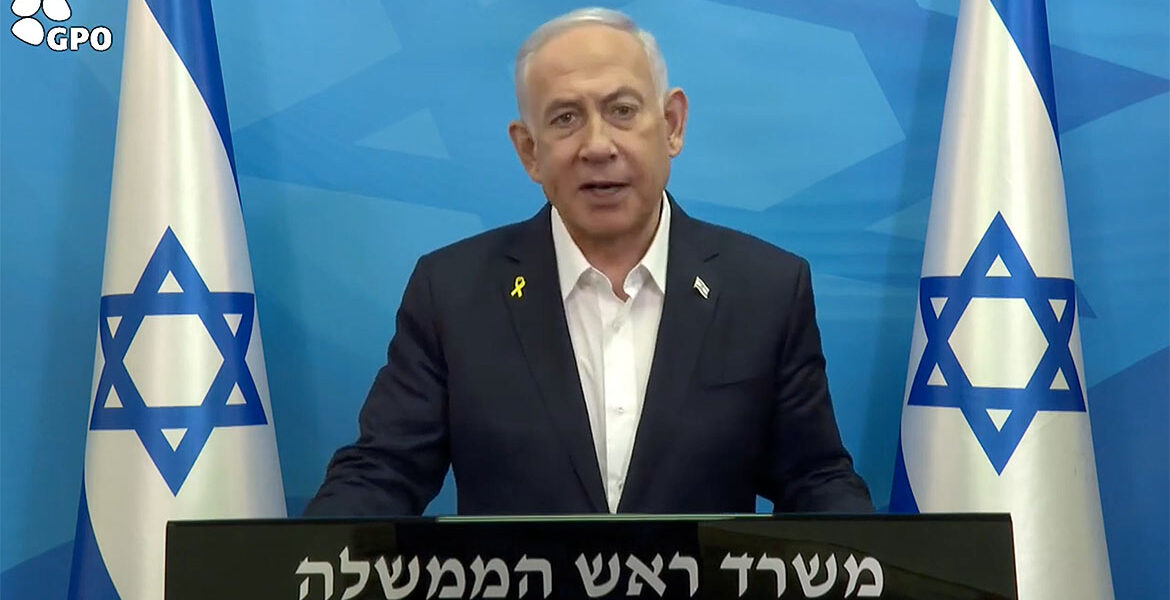 Israels president Benjamin Netanyahu