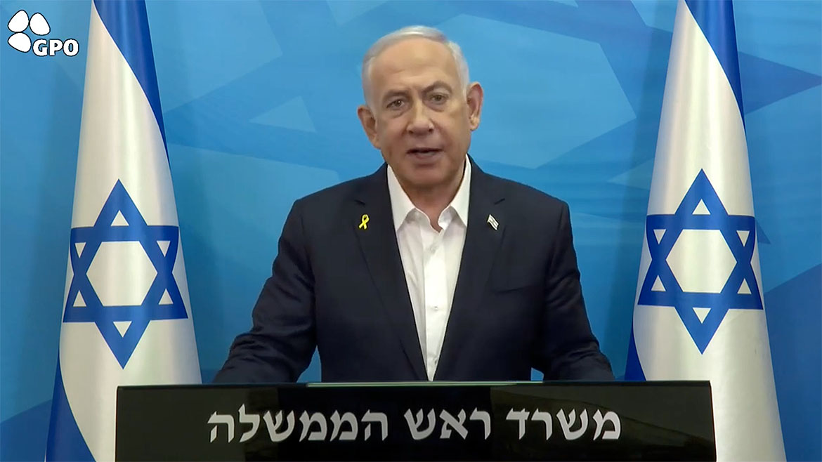 Israels president Benjamin Netanyahu