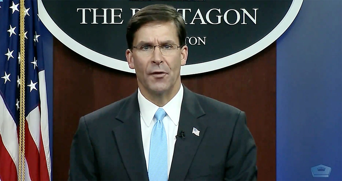 Defense Secretary Mark T. Esper