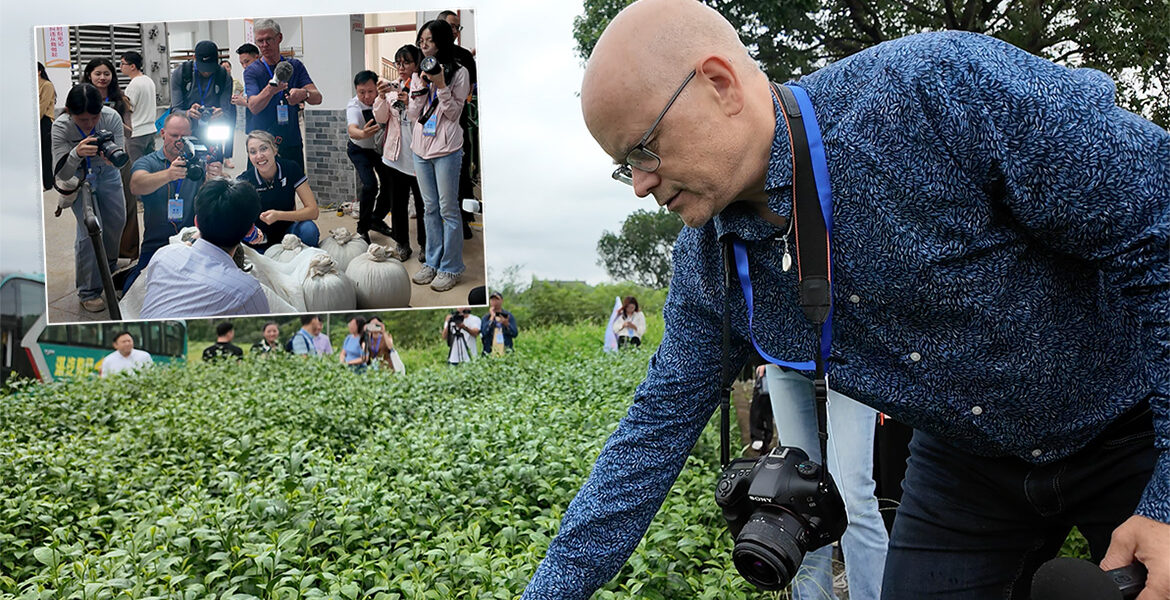 Minghuang Eco Tea Garden and Torbjorn Sassersson.