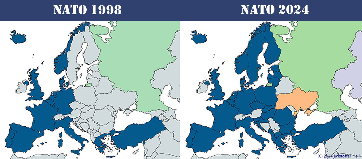 NATO 1998 2024