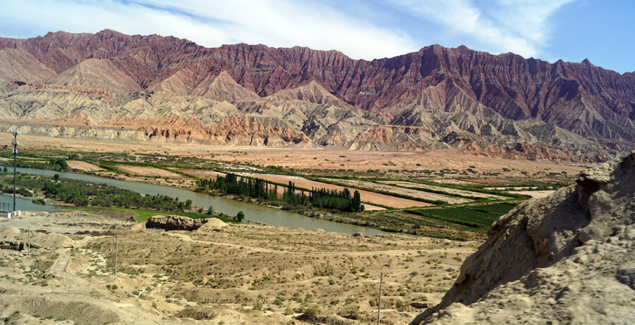 Tarim Basin, Xinjiang. Foto: T. Sassersson