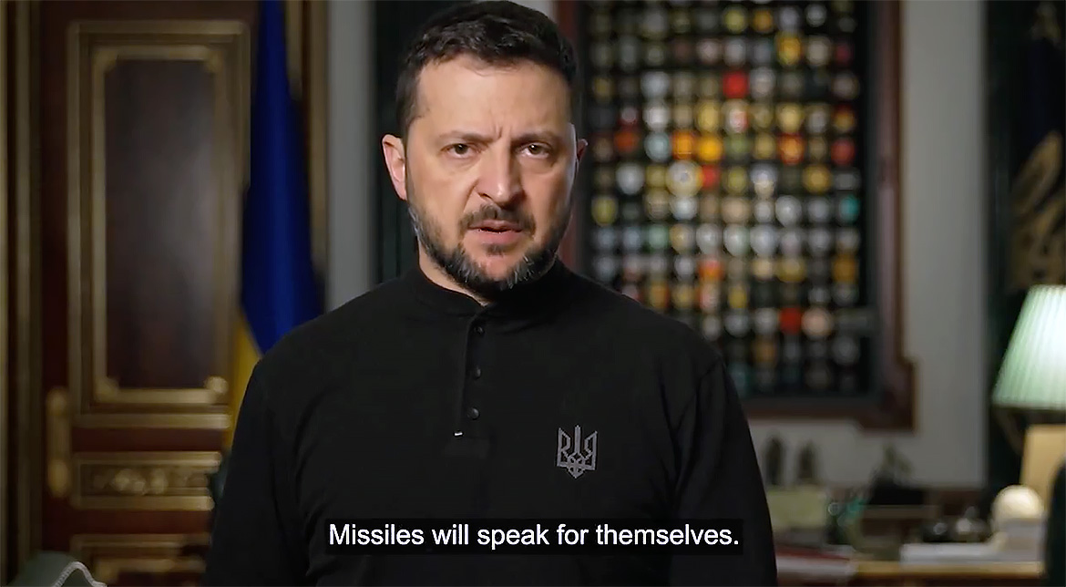 Wolodymyr Zelensky, 17 november 2024